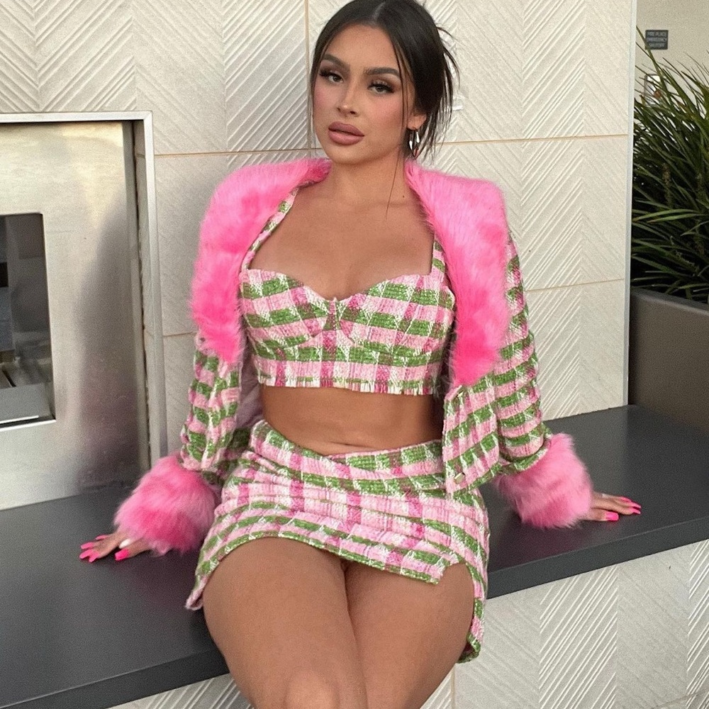 3 piece skirt set